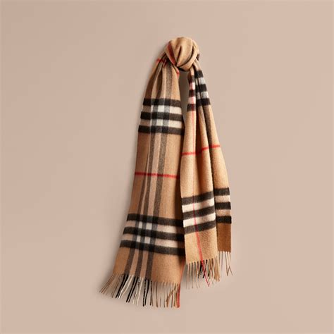 burberry 80355251|Burberry The Classic Check Cashmere Scarf .